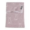 Meyco X Mrs.Keizer Wiegdeken Rabbit - Lilac - 75x100 cm